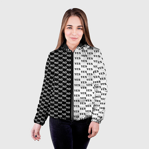Женская куртка YES NO Z / 3D-Черный – фото 4