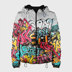 Женская куртка Graffiti on the wall