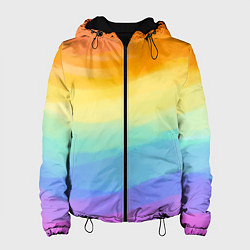 Женская куртка РАДУЖНЫЕ ВОЛНЫ RAINBOW WAVES Z