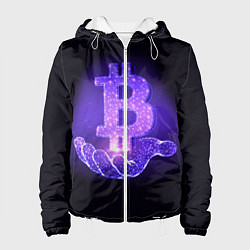 Женская куртка BITCOIN IN HAND БИТКОИН
