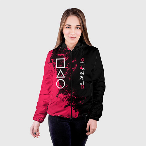 Женская куртка Ojingeo Geim / 3D-Черный – фото 4