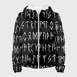 Женская куртка СЛАВЯНСКИЕ СКАНДИНАВСКИЕ РУНЫ РУНИЧЕСКИЙ АЛФАВИТ