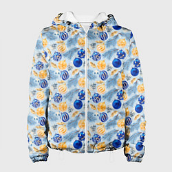 Женская куртка Новогодние Украшения игрушки