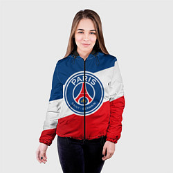 Куртка с капюшоном женская Paris Saint-Germain FC, цвет: 3D-черный — фото 2