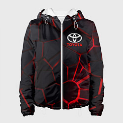 Женская куртка Тойота 3D плиты с подсветкой