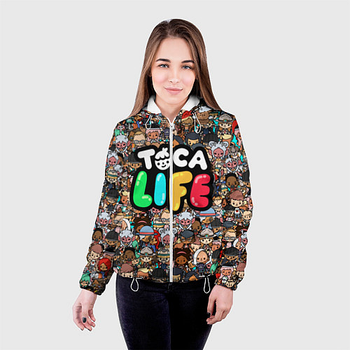 Женская куртка Toca Life / 3D-Белый – фото 4