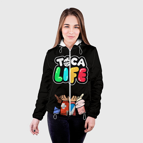 Женская куртка Toca Life: Friends / 3D-Белый – фото 4