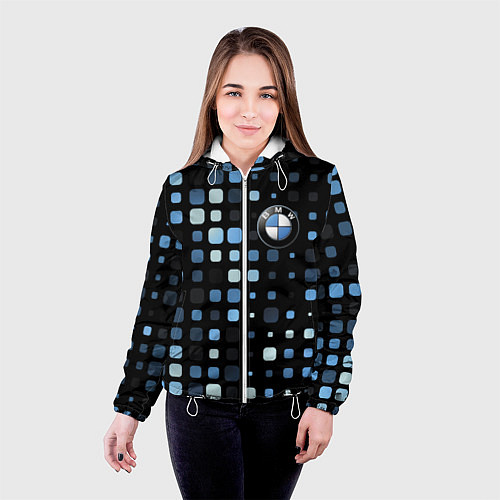 Женская куртка Бэха - боевая машина! / 3D-Белый – фото 4