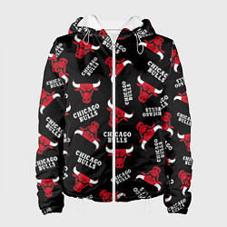 Женская куртка CHICAGO BULLS БЫКИ УЗОР