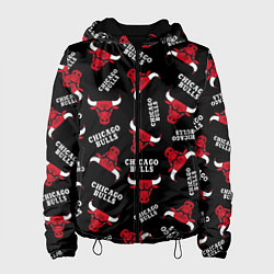 Женская куртка CHICAGO BULLS БЫКИ УЗОР