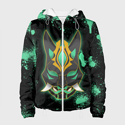 Куртка с капюшоном женская XIAO БРЫЗГИ СЯО, цвет: 3D-белый