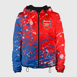 Куртка с капюшоном женская Arsenal: Фирменные цвета, цвет: 3D-черный