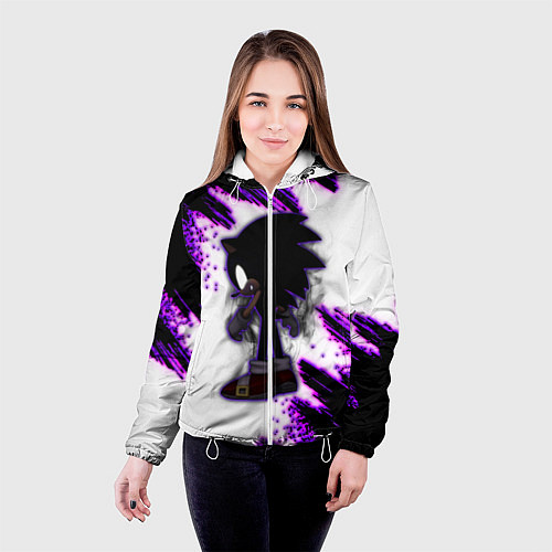 Женская куртка SONIC DARK СОНИК / 3D-Белый – фото 4
