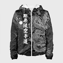 Женская куртка Токийский Дракон Иероглифы Dragon Japan