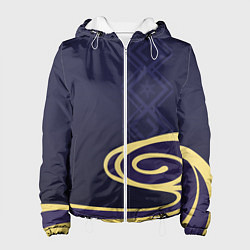 Куртка с капюшоном женская КОСТЮМ КАМИСАТО АЯКИ, цвет: 3D-белый