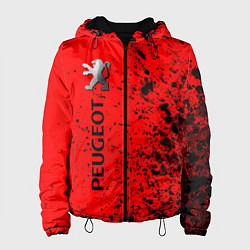 Женская куртка ПЕЖО Краска По вертикали