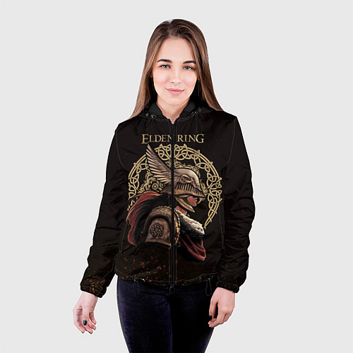 Женская куртка Malenia Blade of Miquella / 3D-Черный – фото 4