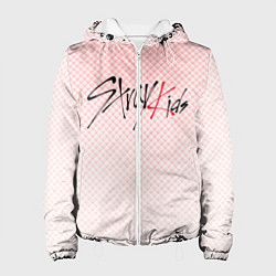Женская куртка Stray kids лого, K-pop ромбики