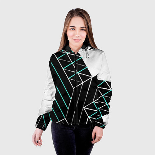 Женская куртка Ретиарий / 3D-Черный – фото 4