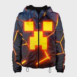 Женская куртка ОГНЕННЫЙ КРИПЕР 3D ПЛИТЫ FIRE CREEPER