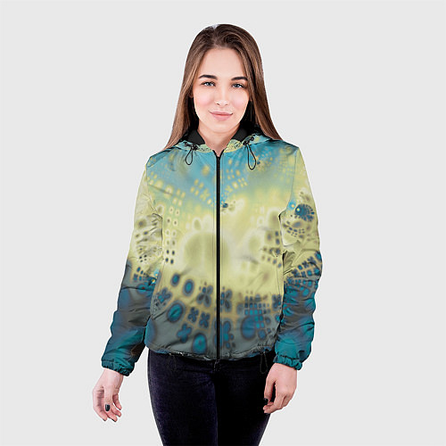 Женская куртка Коллекция Journey Бриз 126-2-119-9 / 3D-Черный – фото 4