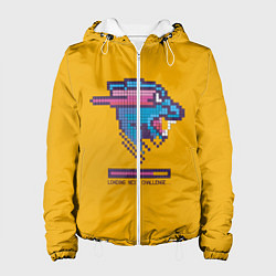 Женская куртка Mr Beast Pixel Art