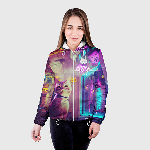 Женская куртка Stray / 3D-Белый – фото 4