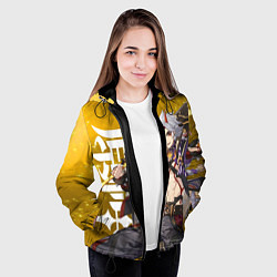 Куртка с капюшоном женская АРАТАКИ ИТТО ГЕО СТИХИЯ ARATAKI ITTO, цвет: 3D-черный — фото 2