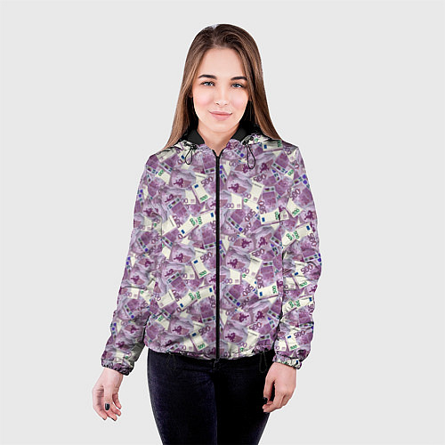 Женская куртка 500 EURO / 3D-Черный – фото 4