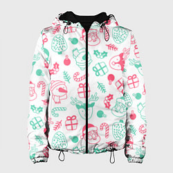 Женская куртка Новогодние сказания