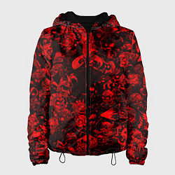 Женская куртка DOTA 2 HEROES RED PATTERN ДОТА 2