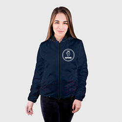 Куртка с капюшоном женская СААБ Графика, цвет: 3D-черный — фото 2