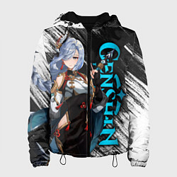 Куртка с капюшоном женская ШЭНЬ ХЭ КРИО АДЕПТ, цвет: 3D-черный