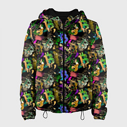 Женская куртка Bitcoin Биткоины