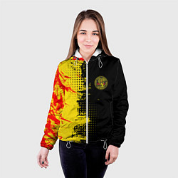 Куртка с капюшоном женская Кобра Кай Cobra Kai, цвет: 3D-белый — фото 2