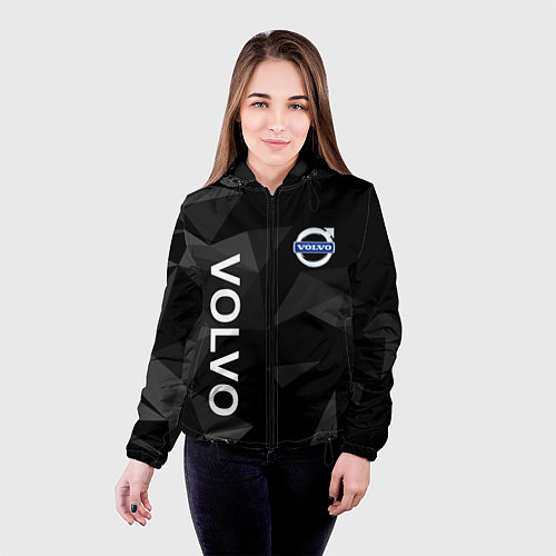 Женская куртка Volvo , Вольво / 3D-Черный – фото 4