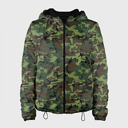 Женская куртка Камуфляж Нато Вудленд woodland