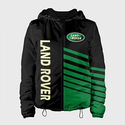 Куртка с капюшоном женская Ленд Ровер, Land Rover, цвет: 3D-черный