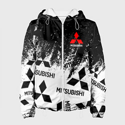 Женская куртка Mitsubishi black & white