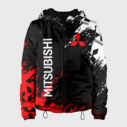 Женская куртка Mitsubishi - Red & White pattern