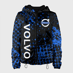 Женская куртка Volvo Вольво черно синий