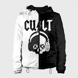 Куртка с капюшоном женская TDG CULT ACDC, цвет: 3D-черный