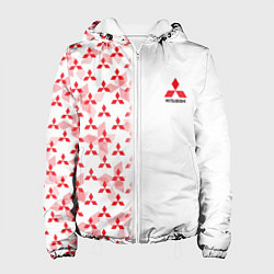 Женская куртка Mitsubishi Mini logo Half pattern