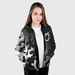Куртка с капюшоном женская FINAL FANTASY XIV - METEOR, цвет: 3D-черный — фото 2