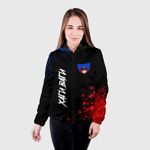 Женская куртка ХАГИ ВАГИ - Арт 2 / 3D-Черный – фото 4