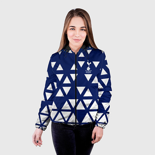 Женская куртка Тоттенхэм tottenham / 3D-Черный – фото 4