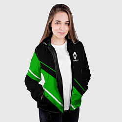 Куртка с капюшоном женская RENAULT РЕНО, цвет: 3D-черный — фото 2