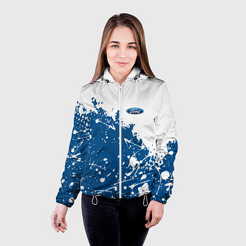 Женская куртка Ford форд / 3D-Белый – фото 4