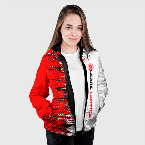 Женская куртка GEARS TACTICS texture / 3D-Черный – фото 3