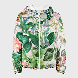 Женская куртка Цветы Яркое Лето